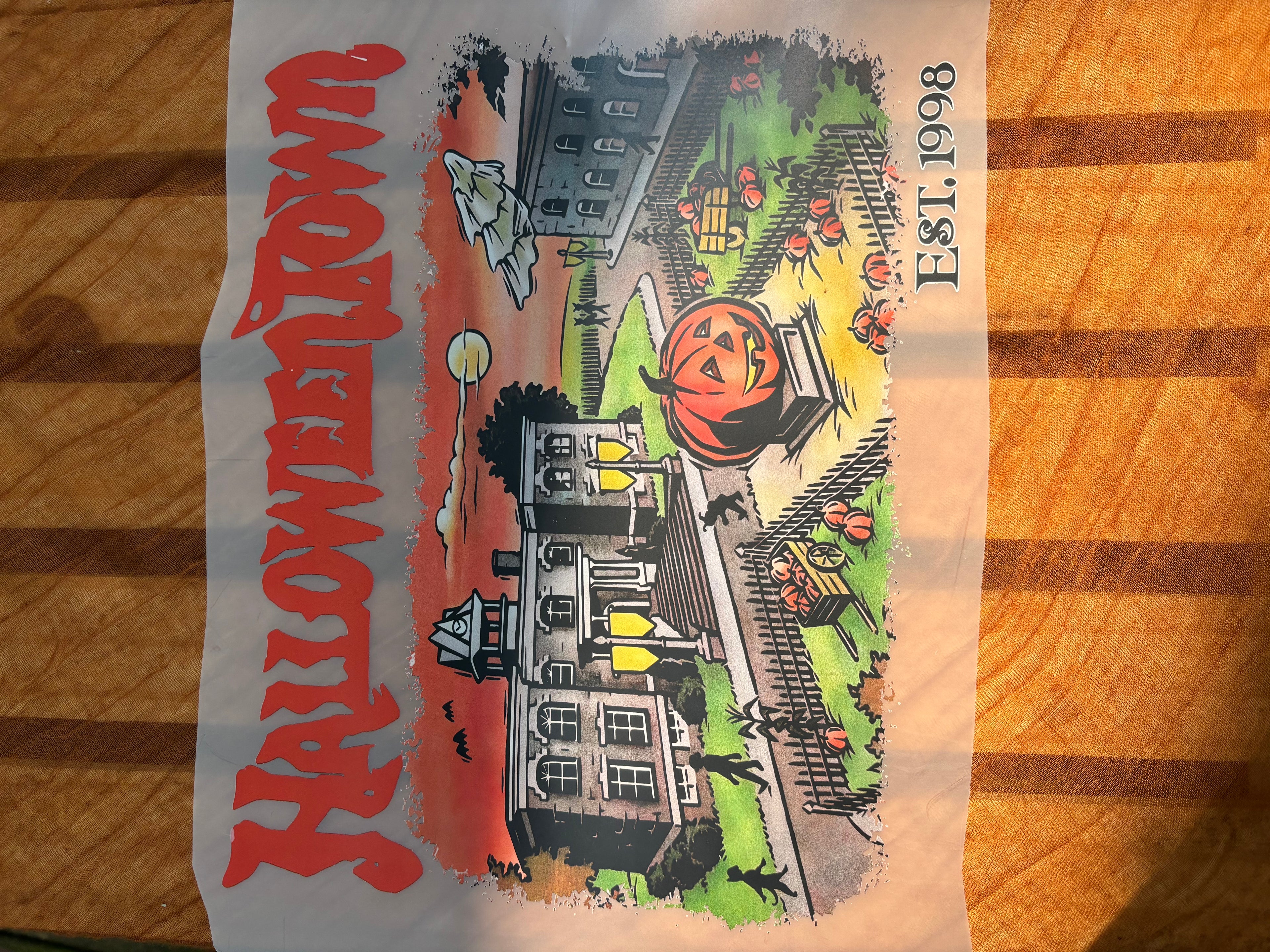 Halloween town print