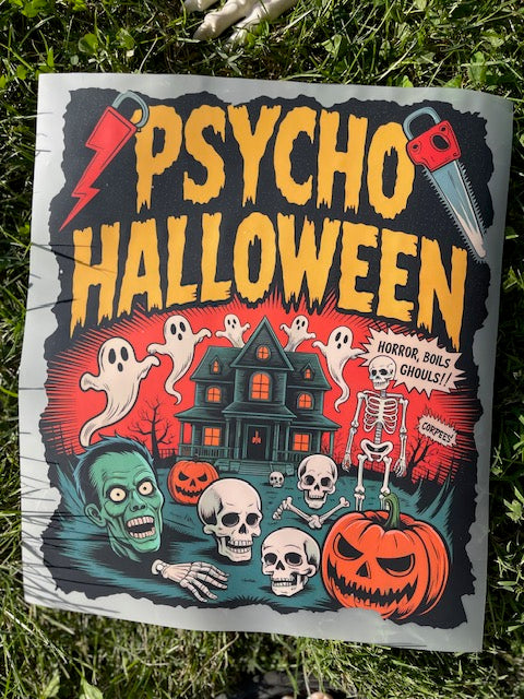 Psycho Halloween Print
