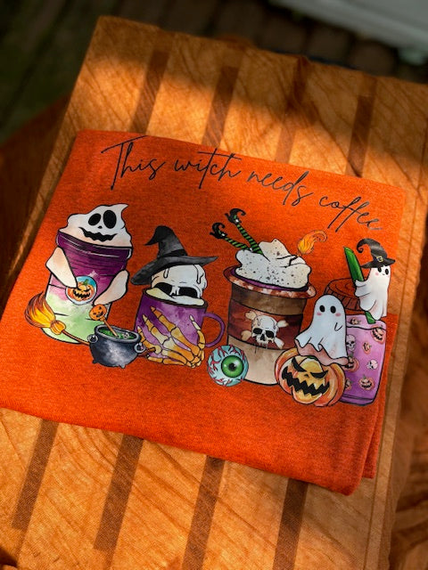 This witch need coffee shirt